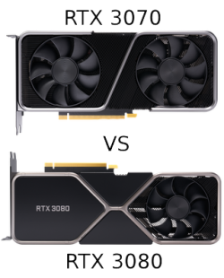 GeForce RTX 3070 vs GeForce RTX 3080